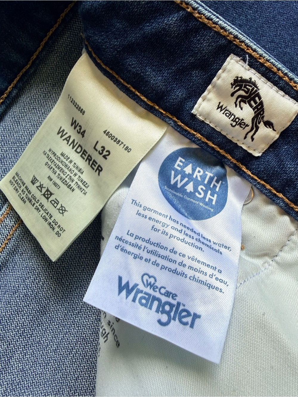 Wrangler Women's Dark Blue Wanderer Jeans